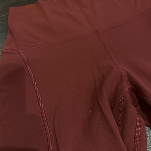 lululemon Align™ High-Rise Pant with Pockets 28" size 6 in Mulled Wine - Picture 4 of 5